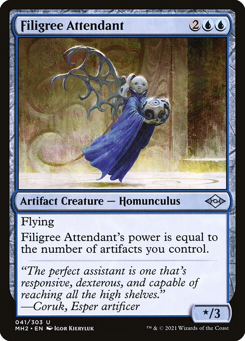 Filigree Attendant - Modern Horizons 2 Uncommon Card