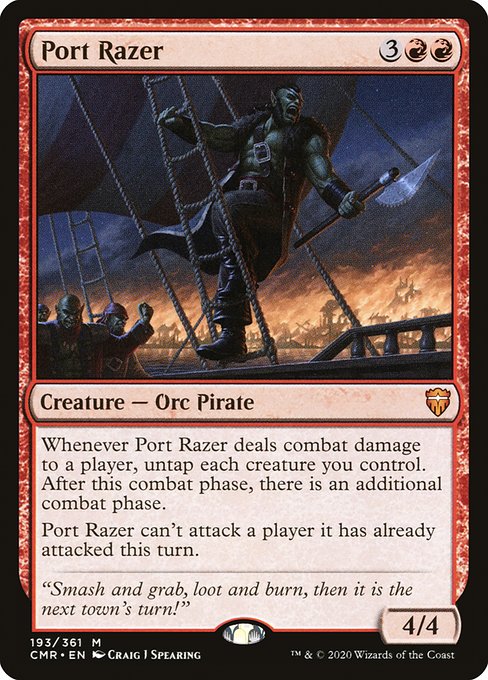 Port Razer - Commander Legends Mythic Card