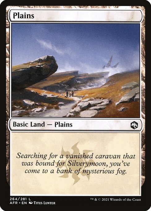 Plains - Adventures in the Forgotten Realms Common Card