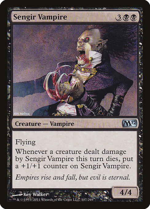 Sengir Vampire - Magic 2012 Uncommon Card
