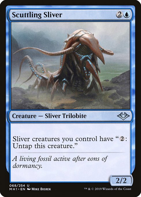 Scuttling Sliver - Modern Horizons Uncommon Card