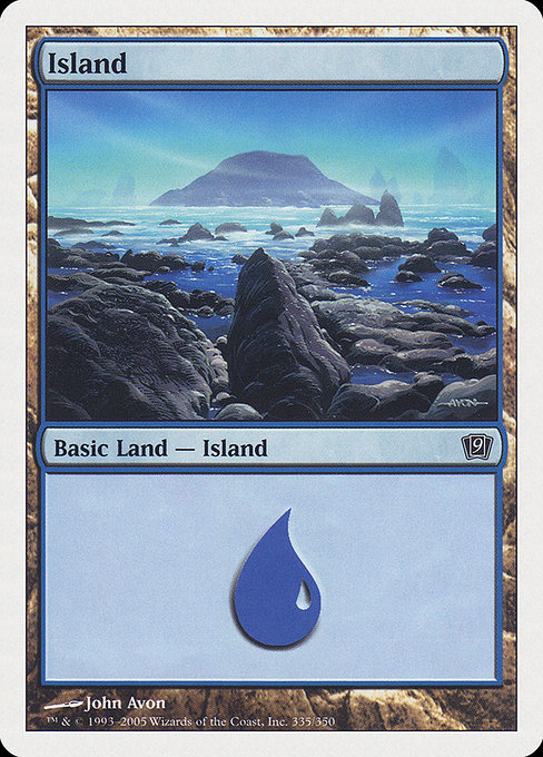 Island - Ninth Edition Common Card