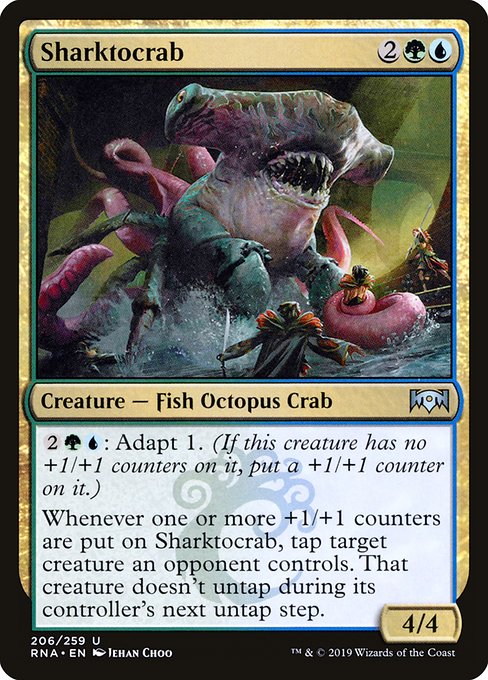 Sharktocrab - Ravnica Allegiance Uncommon Card