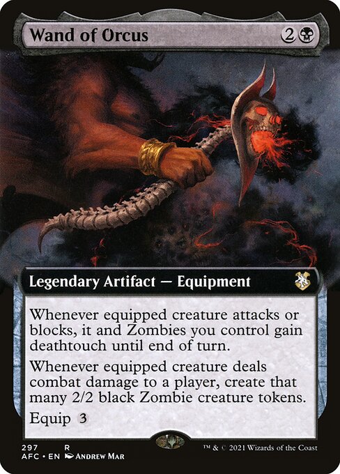 Wand of Orcus - Forgotten Realms Commander Rare Card