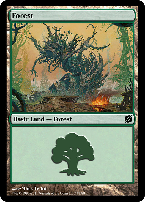 Forest - Duel Decks: Mirrodin Pure vs. New Phyrexia Common Card