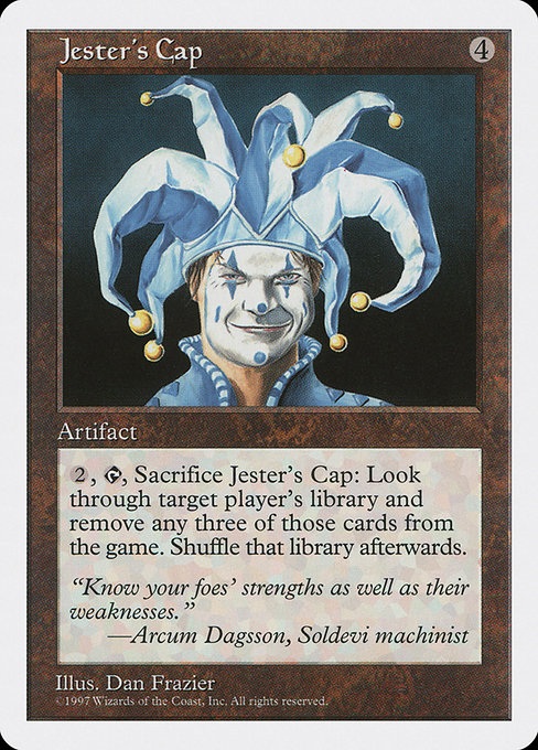 Jester's Cap - Fifth Edition Rare Card