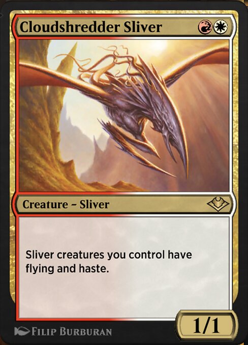Cloudshredder Sliver - Jumpstart: Historic Horizons Rare Card