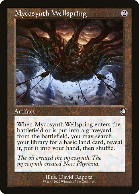 Mycosynth Wellspring - The Brothers' War Commander Common Card
