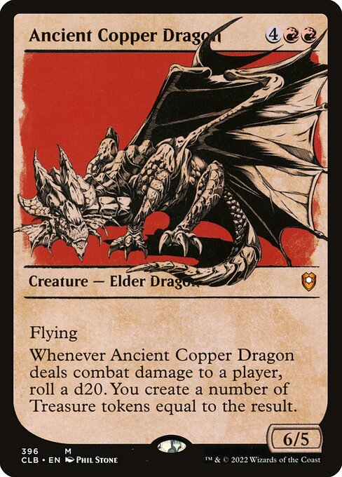 Ancient Copper Dragon - Commander Legends: Battle for Baldur's Gate Mythic Card