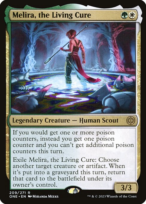 Melira, the Living Cure - Phyrexia: All Will Be One Rare Card