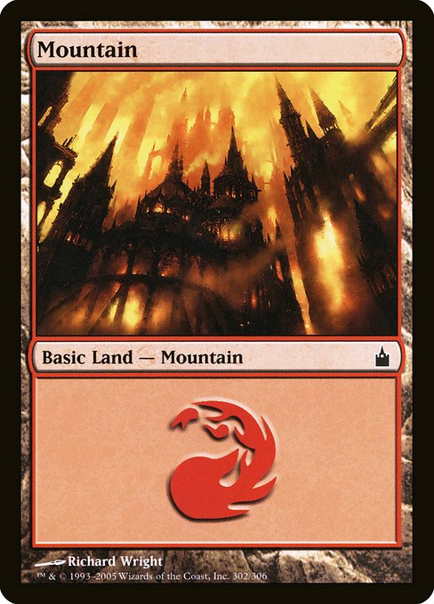 Mountain - Ravnica: City of Guilds Common Card