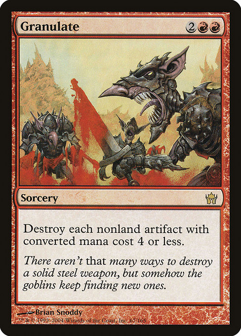 Granulate - Fifth Dawn Rare Card