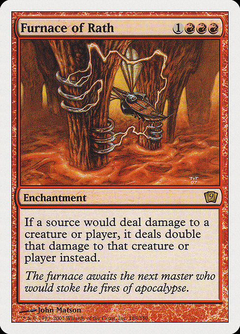Furnace of Rath - Ninth Edition Rare Card
