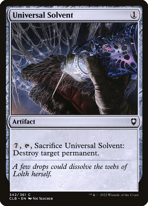 Universal Solvent - Commander Legends: Battle for Baldur's Gate Common Card