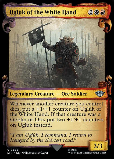 Uglúk of the White Hand - The Lord of the Rings: Tales of Middle-earth Uncommon Card