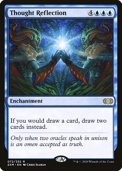 Thought Reflection - Double Masters Rare Card