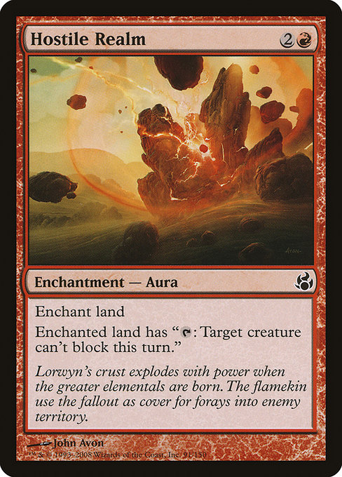 Hostile Realm - Morningtide Common Card