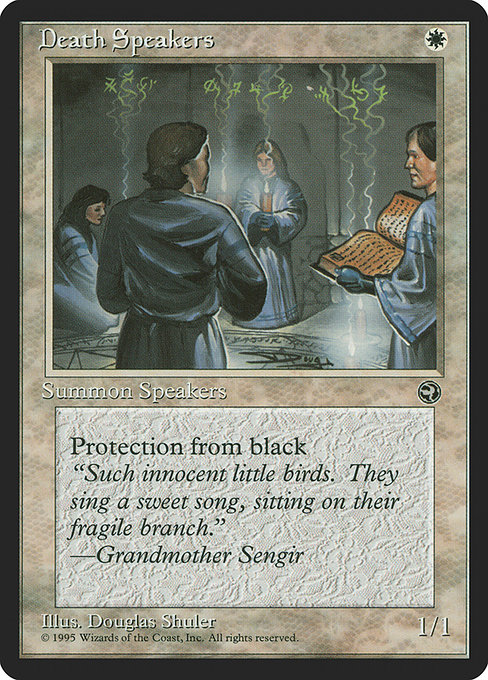 Death Speakers - Homelands Uncommon Card