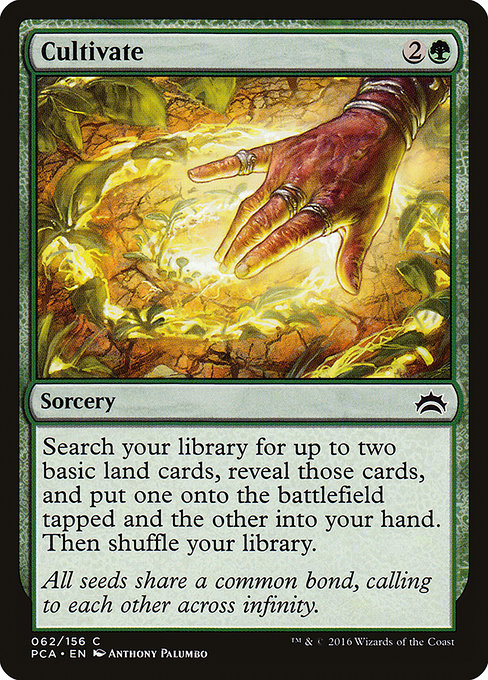 Cultivate - Planechase Anthology Common Card