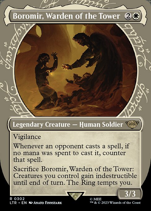 Boromir, Warden of the Tower - The Lord of the Rings: Tales of Middle-earth Rare Card