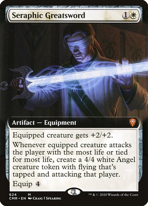 Seraphic Greatsword - Commander Legends Mythic Card