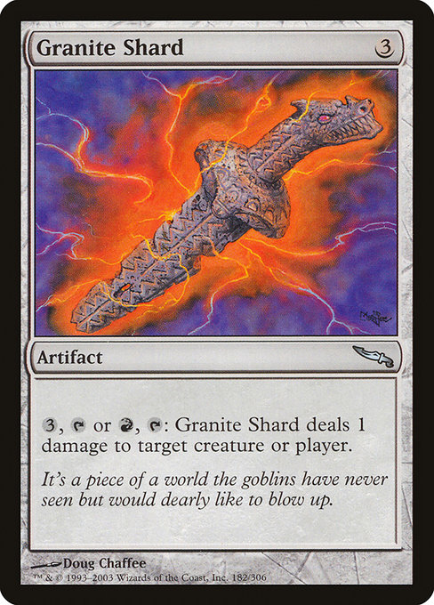 Granite Shard - Mirrodin Uncommon Card