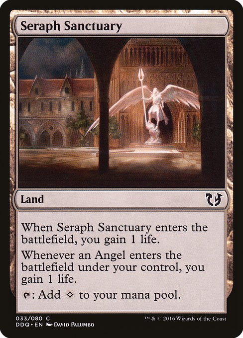 Seraph Sanctuary - Duel Decks: Blessed vs. Cursed Common Card