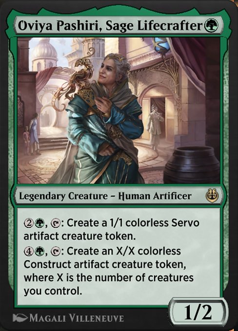 Oviya Pashiri, Sage Lifecrafter - Kaladesh Remastered Rare Card