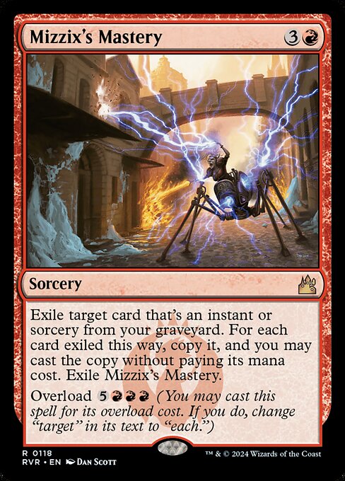 Mizzix's Mastery - Ravnica Remastered Rare Card