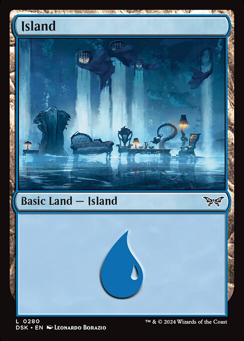 Island - Duskmourn: House of Horror Common Card