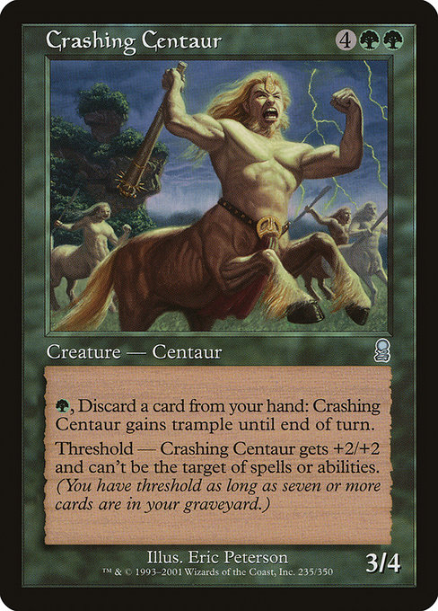 Crashing Centaur - Odyssey Uncommon Card