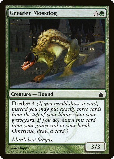 Greater Mossdog - Ravnica: City of Guilds Common Card