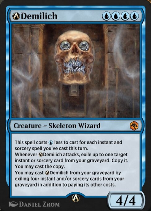 A-Demilich - Adventures in the Forgotten Realms Mythic Card