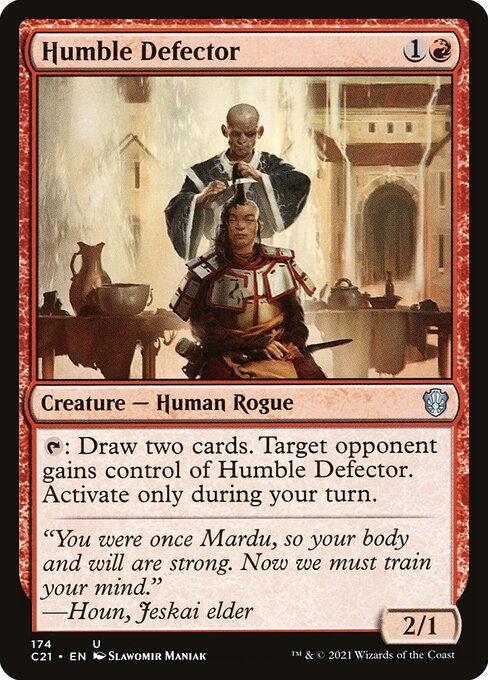 Humble Defector - Commander 2021 Uncommon Card