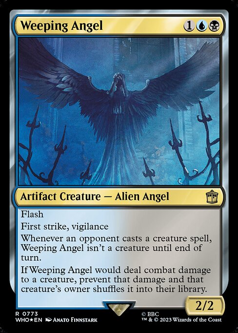 Weeping Angel - Doctor Who Rare Card