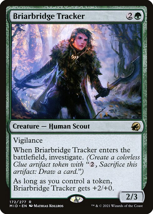Briarbridge Tracker - Innistrad: Midnight Hunt Rare Card