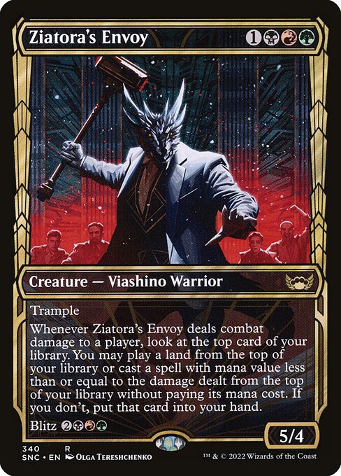 Ziatora's Envoy - Streets of New Capenna Rare Card