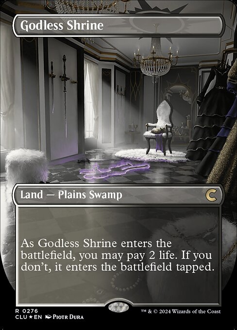 Godless Shrine - Ravnica: Clue Edition Rare Card