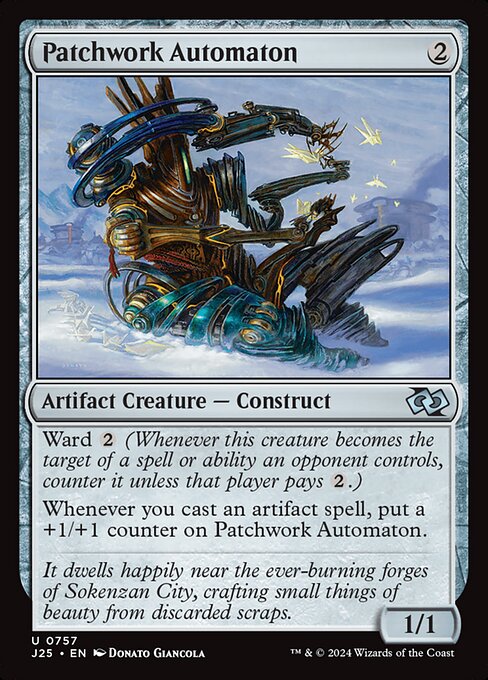 Patchwork Automaton - Foundations Jumpstart Uncommon Card