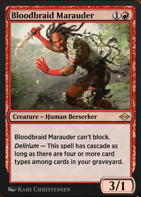 Bloodbraid Marauder - Jumpstart: Historic Horizons Rare Card