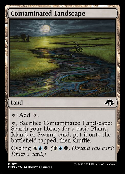 Contaminated Landscape - Modern Horizons 3 Common Card