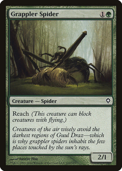 Grappler Spider - Worldwake Common Card