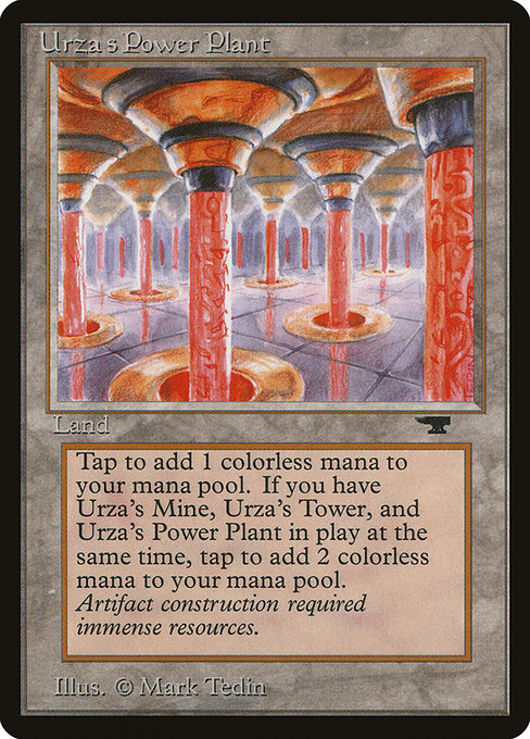 Urza's Power Plant - Antiquities Uncommon Card