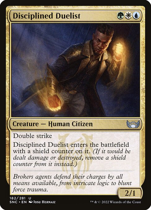 Disciplined Duelist - Streets of New Capenna Uncommon Card