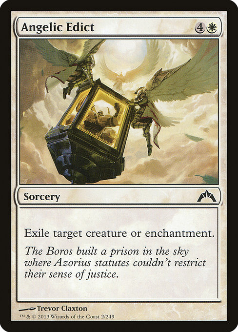 Angelic Edict - Gatecrash Common Card