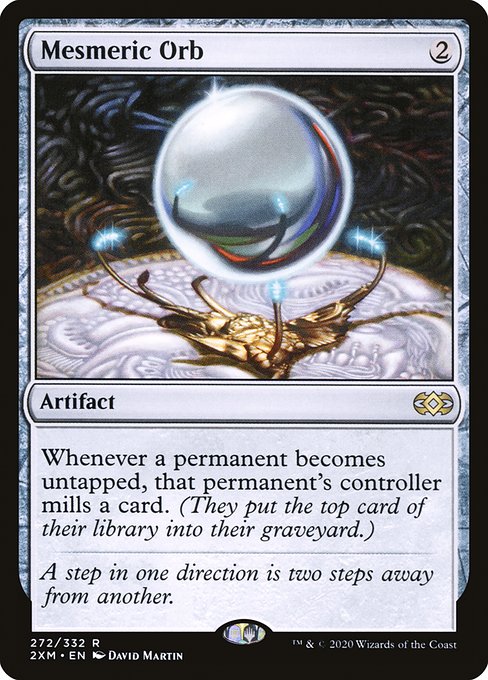 Mesmeric Orb - Double Masters Rare Card