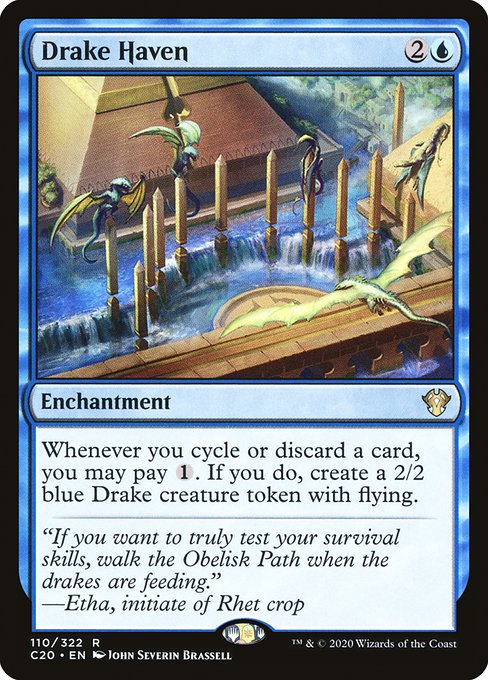 Drake Haven - Commander 2020 Rare Card