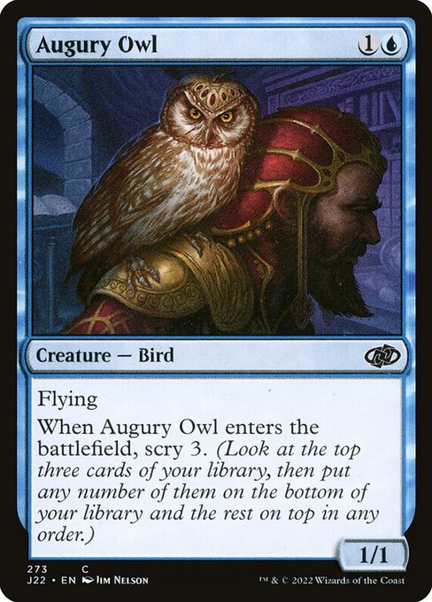 Augury Owl - Jumpstart 2022 Common Card