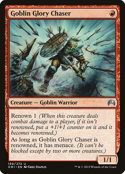 Goblin Glory Chaser - Magic Origins Uncommon Card