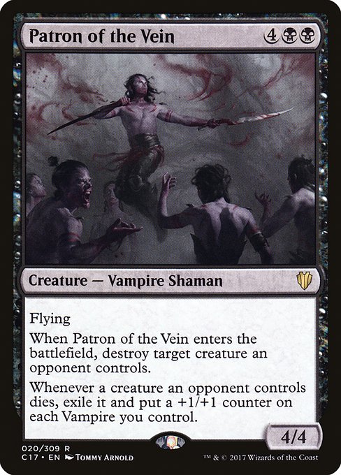 Patron of the Vein - Commander 2017 Rare Card